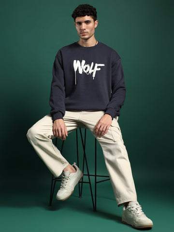 Alpha Drip unisex Sweatshirt–Steel Navy (Urban Frost)