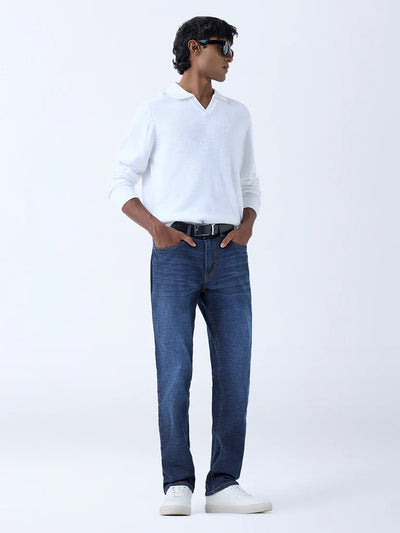 Men’s Classic Blue Slim Fit Jeans – Everyday Essential (Copy)